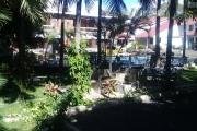 For sale resort with swimming pool and garden a minute walk to the beach at Mont Choisy.