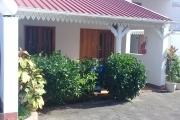 For sale resort with swimming pool and garden a minute walk to the beach at Mont Choisy.