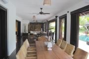 Luxurious Tamarin villa IRS on a golf course with sea view