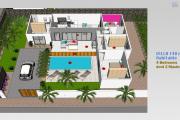 Project of 20 villas close to the Croisette in Grand Bay, close to all amenities, shopping center, bus, bank, beach … excellent location …