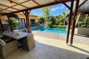 For sale magnificent 3 bedroom villa with private swimming pool in a marvelous secure domain, accessible for purchase to foreigners and Mauritians.