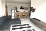 Flic En Flac for rent recent, apartment, three bedrooms close to shops in a quiet area with swimming pool, elevator and gym.
