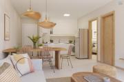 Flic en Flac for sale luxury 2 bedroom apartments with rooftop swimming pool, elevator, rare in Flic en Flac and close to the beach and quiet shops.