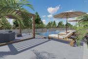 Flic en Flac for sale magnificent project of 3 bedroom apartments with roof top with a splendid view and swimming pool located in a secure residence in a quiet area.