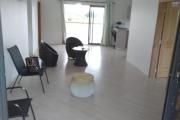 For rent a 3 bedroom apartment on the first floor of a house with a communal swimming pool in Grand Baie.