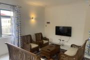 Flic En Flac, recent and pleasant  three bedrooms apartment for rent with swimming pool facing the ocean in a quiet area.