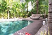 Flic en Flac for rent huge 3 bedroom apartment located in a prestigious secure residence with shared swimming pool in a quiet area and 5 minutes walk from the beach and shops.