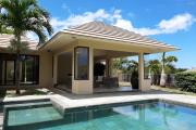 Tamarin for rent semi-furnished house with 4 bedrooms located in a renowned secure domain, offering calm and privacy.