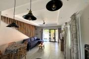 Flic En Flac for sale 4 bedroom triplex ideally located in a quiet area with swimming pool 3 minutes walk from the beach