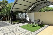 Flic en Flac for rent recent 4 bedroom duplex villa with swimming pool located in a quiet residential area.