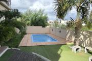 Flic à Flac for sale magnificent 3 bedroom penthouse with a splendid view shared swimming pool 5 minutes walk from the beach and shops in a quiet area.
