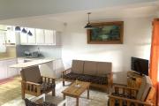 Flic En Flac for rent three bedroom duplex with swimming pool located in a secure complex in a quiet area and close to the beach and shops.