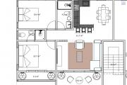 Albion – Modern 2 bedroom apartment for sale in residence with swimming pool