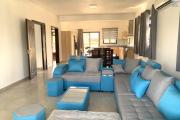 Flic en Flac – For Rent: Pleasant and recently built 2-bedroom apartment located on the second and top floor (no elevator), in a quiet area, just 200 metres from the beach.