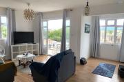 Flic en Flac Mauritius, tastefully decorated 2-bedroom apartment for rent, located on the third floor with swimming pool.