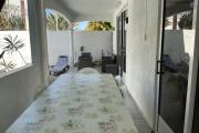 For sale in Mont Choisy, 300m from the beach. 4-bedroom villa + rooftop terrace. Reserved for local market - rare investment opportunity.