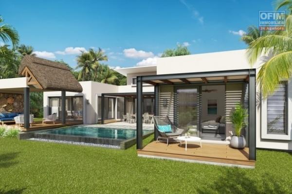 Trou aux Biches project PDS villas accessible to foreigners 100 meters from the beach