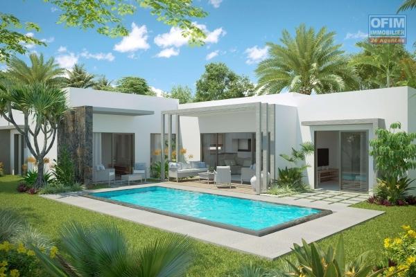 Accessible to foreigners: For sale beautiful project of 17 villas in PDS status near downtown in Grand Bay Mauritius.