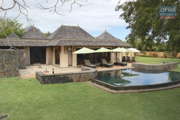 Tamarin for sale beautiful property within a secure domain with 18 hole golf course.