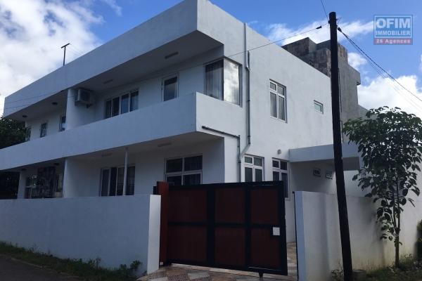 For rent 3 bedroom duplex with air conditioning in a quiet area in Grand Baie.