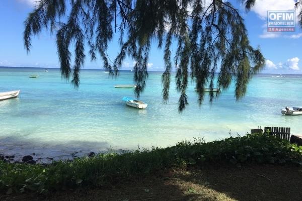 4 bedroom house on 295 m2 of land for local sale in 2nd position (20M from the sea) in Trou aux Biches.