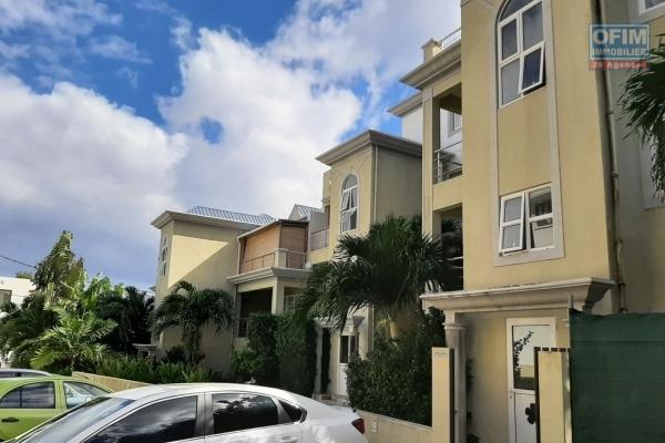 Black River for sale 3 bedroom duplex in a secure residence with commun swimming pool, located near shops and services.