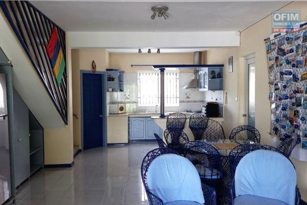 For sale a three bedroom duplex close to the beach and amenities in Trou aux Biches