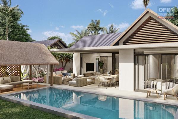 For sale a villa under PDS status eligible for purchase to foreigners with a permanent residence permit in Grand Baie, a famous seaside resort on the north coast.