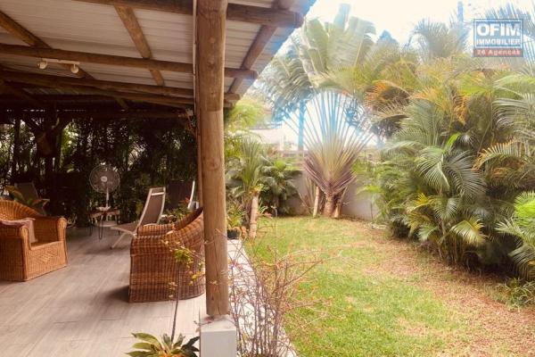 Invest for serenity of life in an enchanting setting with this single storey house for sale in a residential area of Pointe aux Piments.