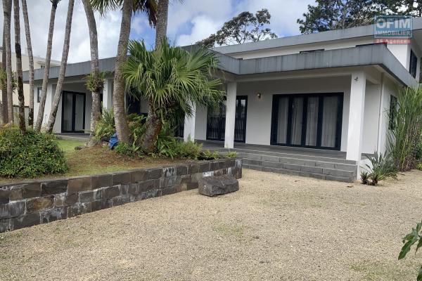 Curepipe for sale beautiful newly built house of 3 bedrooms, double garage. Located in a quiet residential area close to the center.