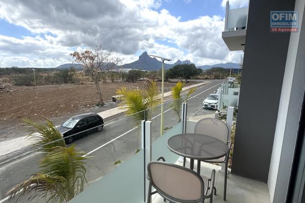 Tamarin – For rent, beautiful recent 1 bedroom apartment Located in the heart of the Tamarin Smart City, this modern apartment offers an ideal living environment.