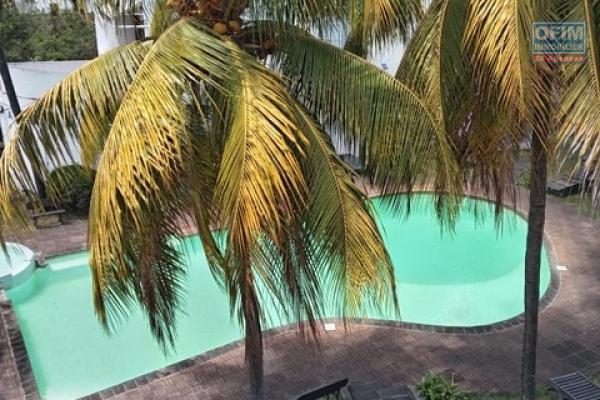 FOR RENT - Trou aux Biches, 2 minutes from the beach. Ground floor apartment, 3 bedrooms.