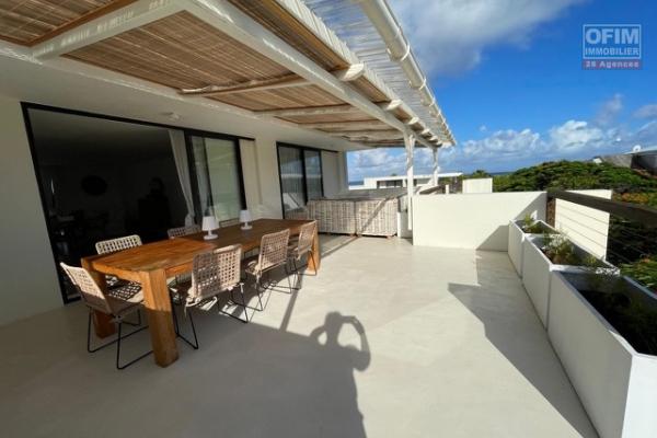 For sale: 3-bedroom penthouse, fully furnished and equipped, accessible to foreigners in Mont Choisy.