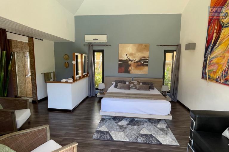 A vendre magnifique villa de 3 chambres avec piscine privée dans un merveilleux domaine sécurisé, accessible à l’achat aux étrangers et aux mauriciens.