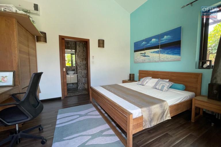 A vendre magnifique villa de 3 chambres avec piscine privée dans un merveilleux domaine sécurisé, accessible à l’achat aux étrangers et aux mauriciens.