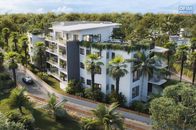 For sale 2-bedroom apartments from 94 to 127m&sup2; in the heart of Tamarin available to foreigners(R+2)
