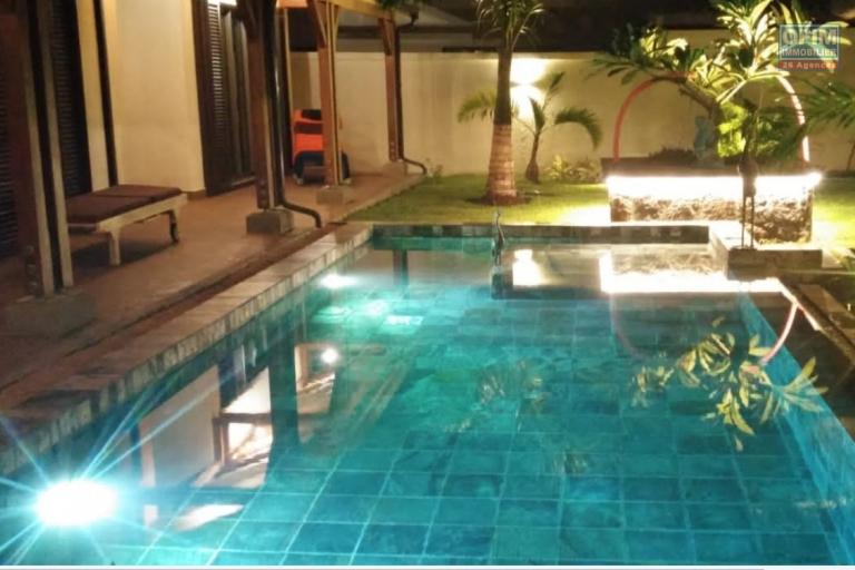 For sale a villa accessible to FOREIGNERS AND MAURITICIANS ideally located in Bain B&oelig;uf, the villa offers you a permanent residence permit.