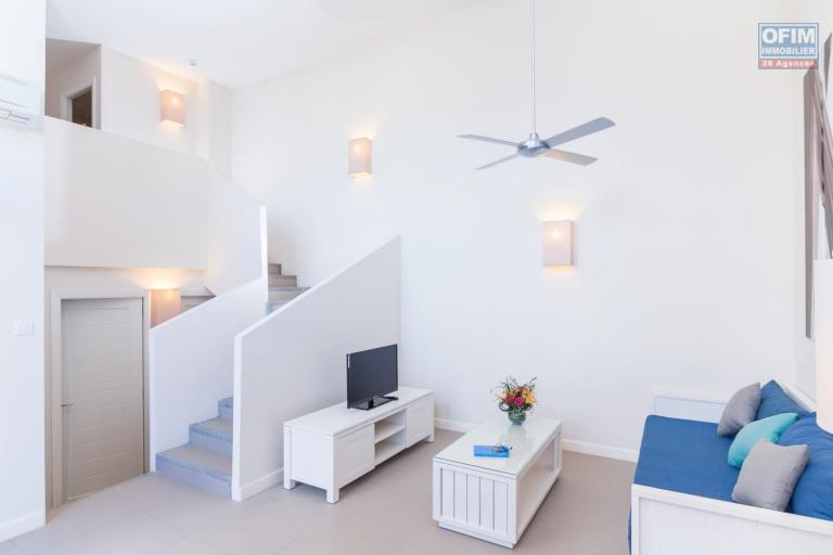 Trou aux Biches à vendre appartements RES accessibles aux étrangers situés au cœur d’une splendide résidence de standing au calme et à deux pas de la plage.