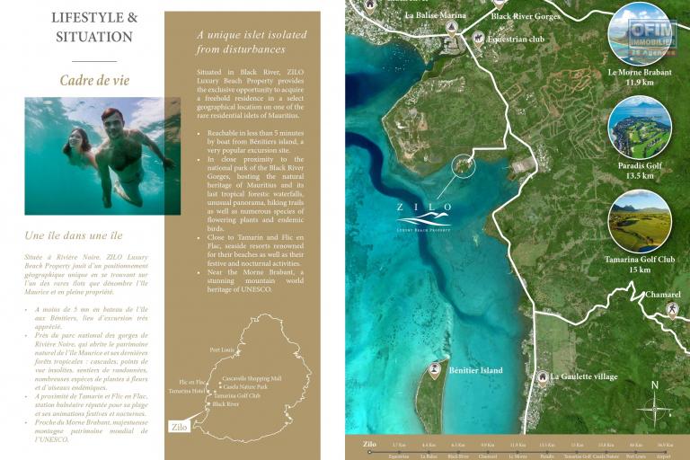 A vendre un programme de 7 appartements pieds dans l’eau accessible à l’achat aux étrangers et aux mauriciens offrant un permis de résidence permanent.
