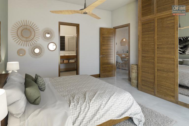 En vente un appartement neuf et entièrement meublé accessible à l’achat aux étrangers et aux mauriciens à Grand Baie coté hôtel Lux Grand Baie route royale.