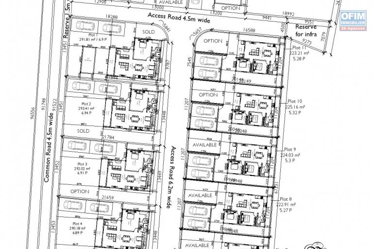 À Vendre un programme de villas sur plan (non construite) dans la charmante région de Grand Baie.