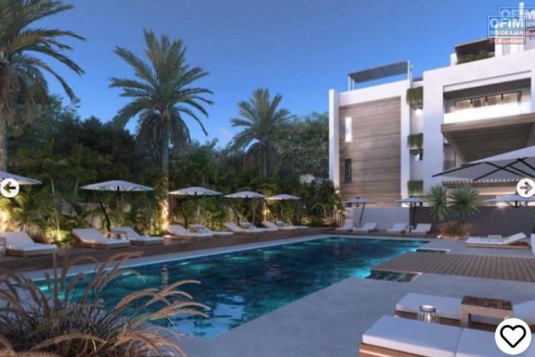 En projet un programme de 35 appartement avec piscine accessible à l’achat aux Malgaches et aux étrangers à Grand Baie/Pereybère près de la costal road et de la mer.