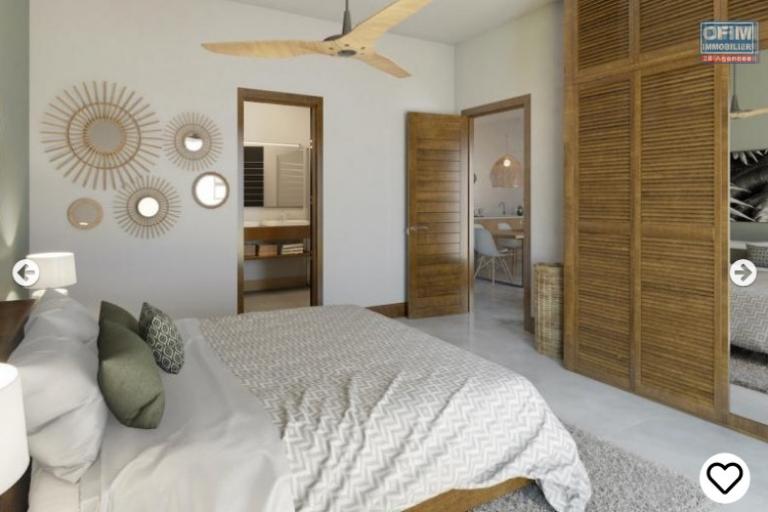 En vente un appartement neuf et entièrement meublé accessible à l’achat aux malgaches et aux étrangers  à Grand Baie coté hôtel Lux Grand Baie route royale.