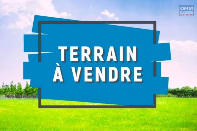 FOR SALE &ndash; RESIDENTIAL LAND IN RIVI&Egrave;RE NOIRE