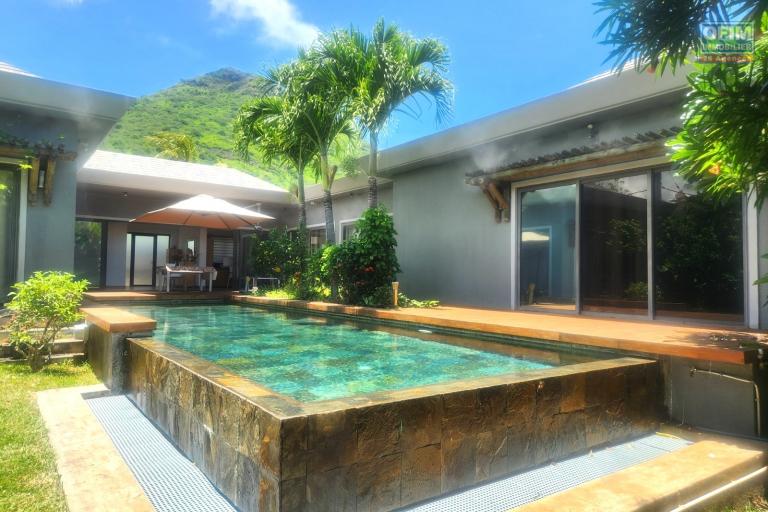Tamarin – Mid-term rental. Pleasant 3-bedroom villa located in a residential, secure and peaceful area.