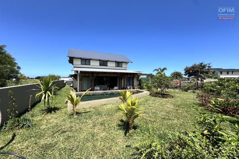 Villa 3 chambres &agrave; louer &ndash; Tamarin, proche golf