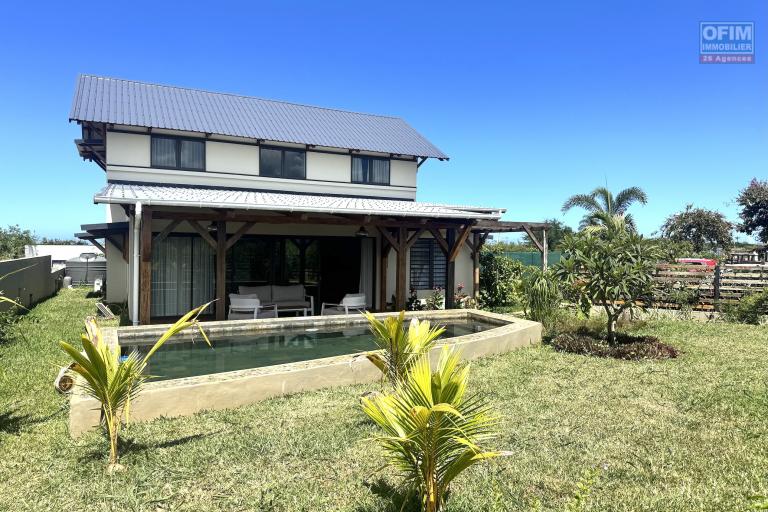 Villa 3 chambres à louer – Tamarin, proche golf