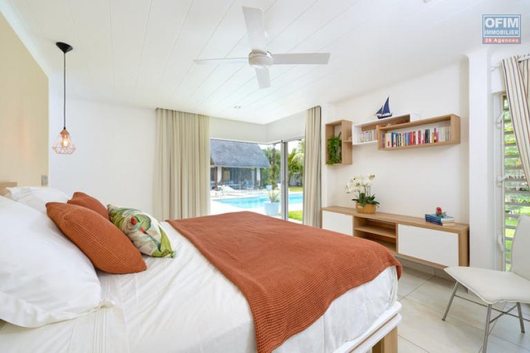 A vendre villa dans une résidence de prestige accessible aux étrangers. A deux minutes du centre de Grand Baie.