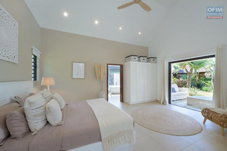A vendre magnifique villa dans une residence accessible aux etrangers &agrave; Grand Baie.