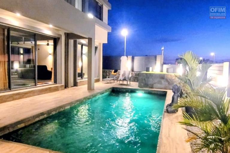 À louer – Superbe villa contemporaine 4 chambres à Flic en Flac